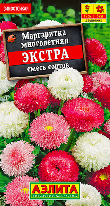Маргаритка Экстра, смесь (0,05г) - семена Аэлита