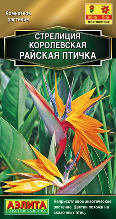 Стрелиция королевская Райская Птичка (3 семя) - семена Аэлита
