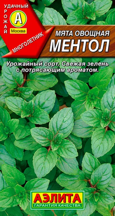 Мята овощная Ментол (0,04г) - семена Аэлита