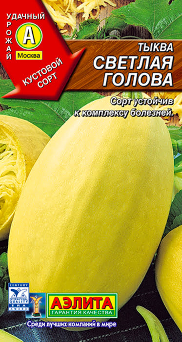 Тыква Светлая голова (1г) - семена Аэлита