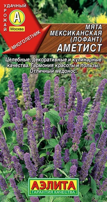 Мята мексиканская Аметист (0,05г) - семена Аэлита