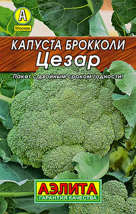 Капуста брокколи Цезар (0,3 г) - семена Аэлита серия ЛИДЕР